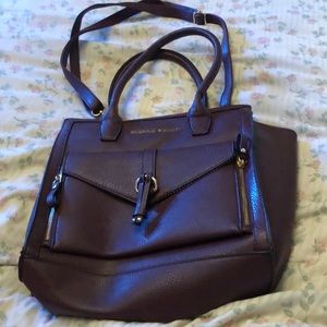 Burgundy Christian Siriano bag